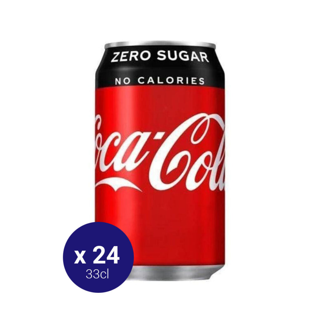 COCA COLA ZERO 24 BLIKJES - 4 All Your Drinks